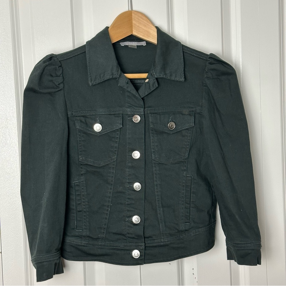 Tart Averill Jean Jacket Cropped Black XS